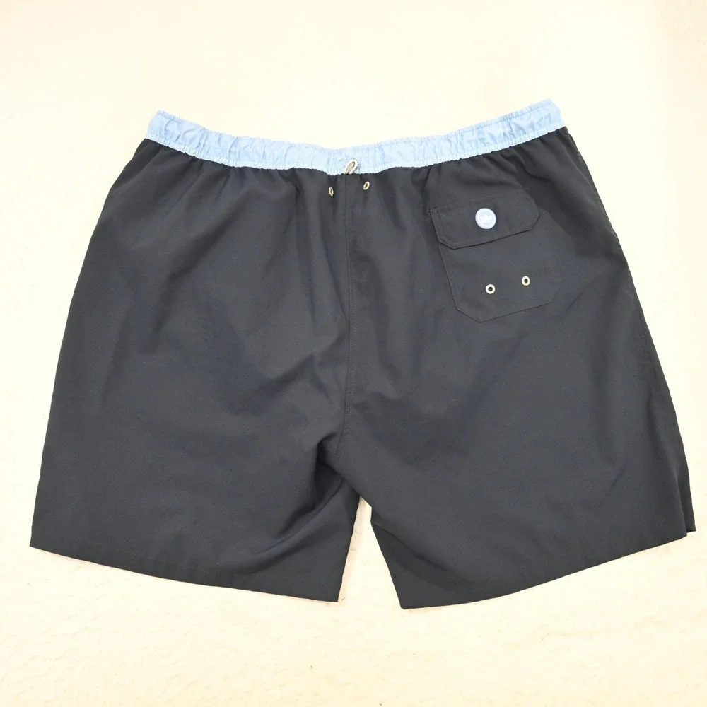 Peter Millar Swim Trunks Blue Netted With Pockets‎ Mens Size 2XL XXL 7